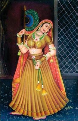

Posterhouzz Rajasthani Fine Art Print Poster Fine Art Print(18 inch X 12 inch, Rolled)
