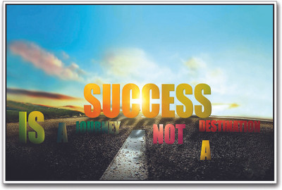 

Success is a Journey Paper Print(12 inch X 18 inch)