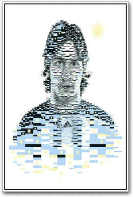

Lionel Messi Photographic Paper(18 inch X 12 inch)