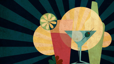 

Fruity Summer Cocktail - Medium Size Ready To Frame Rolled Digital Art Print On Photographic Paper(24 inch X 12 inch, Rolled)