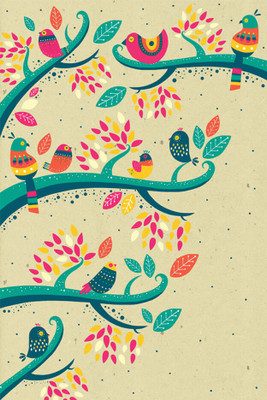 

Bird Branch Fine Art Print(36 inch X 24 inch, Rolled)