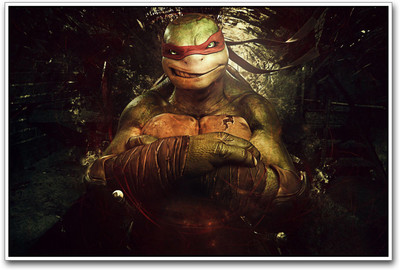 

Raphael Ninja Turtle Paper Print(12 inch X 18 inch)