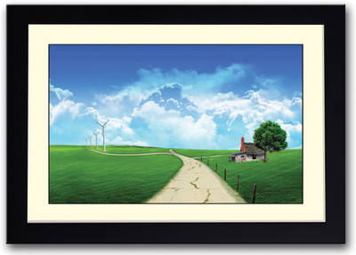 

Farm Fine Art Print(14 inch X 20 inch, Framed)