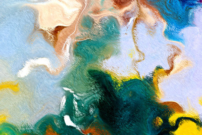 50% OFF on Waves of Joy 32 Paper Print(40 inch X 60 inch)