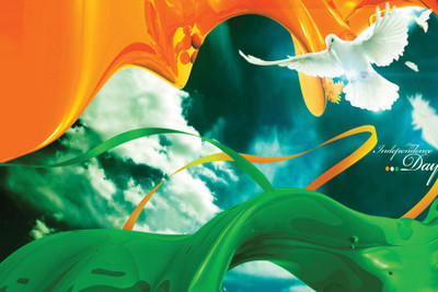 

India Freedom Day Paper Poster 12"x18" Paper Print(13 inch X 19 inch, Rolled)