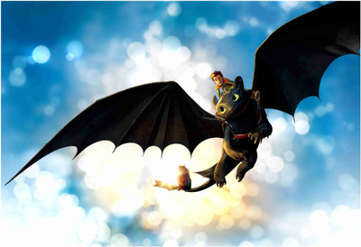 

How to train the dragon Paper Print(19 inch X 13 inch, Rolled)