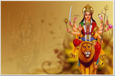 

Posterhouzz Navratri Poster Poster Fine Art Print(12 inch X 18 inch, Rolled)