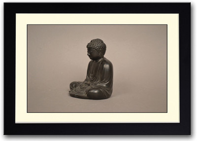 

Amazing Buddha God Statue Fine Art Print(14 inch X 20 inch, Framed)