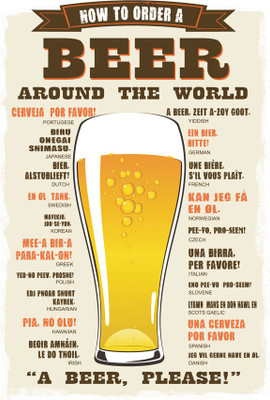 

a beer please Paper Print(18 inch X 12 inch, Rolled)