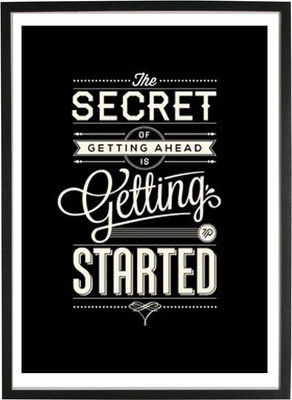 

Motivatinal Dose Poster 020 Paper Print(18 inch X 12 inch, Framed)