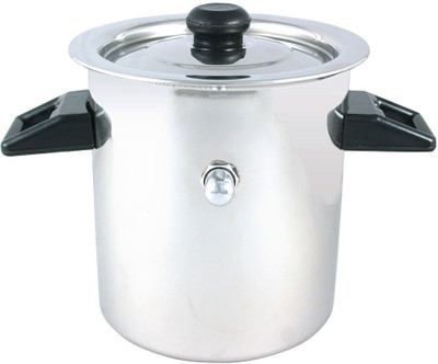 

Arihant Milk Boiler Pan Pot 1 L with Lid(Stainless Steel), Silver
