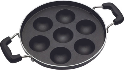 Pigeon Die Cast Wondercast Paniarakkal 7 Rounds Paniarakkal Pan 0 cm diameter Aluminium, Non stick Pigeon Pans