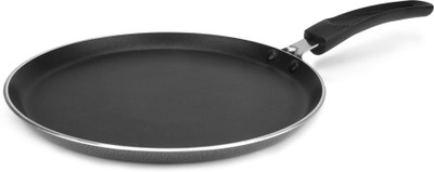 

Kreme Flat Tawa 25 cm diameter(Aluminium, Non-stick, Induction Bottom), Grey