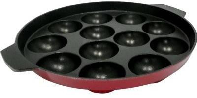 

Miracle Paniarakkal Pan 21 cm diameter(Aluminium, Non-stick), Black