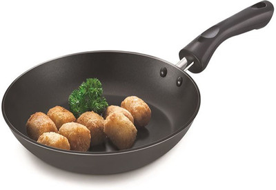 

Prestige Signature Fry Pan 24 cm diameter(Aluminium, Non-stick, Induction Bottom), Black