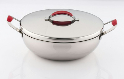 

Pigeon Sizzler Kadhai 27 cm(Stainless Steel, Induction Bottom)