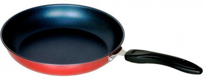 

Wonderchef Little Samson Fry Pan 15 cm diameter(Steel, Non-stick, Induction Bottom), Black;red