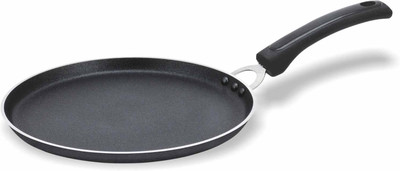 OK Platinum Large Tawa 26 cm diameter(Aluminium, Non-stick), Grey