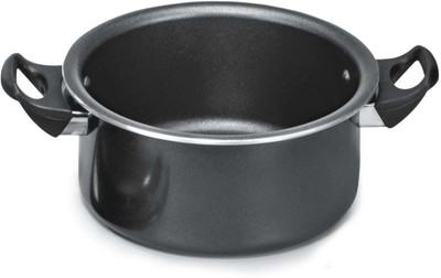 

OK Family Pot 3.9 L with Lid(Aluminium, Non-stick), Grey