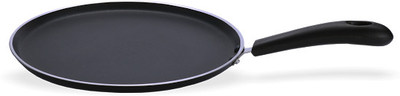 

Sumeet 2.6mm Nonstick No.11 Dosa Tawa 24 cm diameter(Aluminium, Non-stick), Black;red