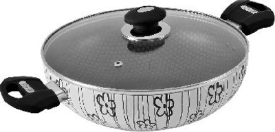

JSM Non-Stick Kadhai 30 cm(Aluminium, Non-stick, Induction Bottom), Black