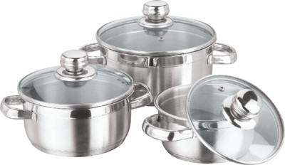 

Vinod Breman Pot 1 L with Lid(Stainless Steel)