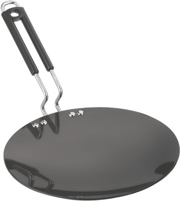 

Vinod Tawa 29 cm diameter(Hard Anodised, Non-stick), Black