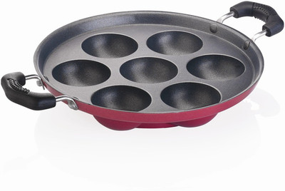 

Premier Paniarakkal Pan 27 cm diameter(Aluminium, Non-stick), Red