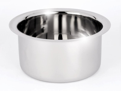 18% OFF on Chefkraft Tri Ply Tope - Size 13 Tope 2.5 L capacity 17 cm diameter(Stainless Steel, Induction Bottom) 18% OFF on Chefkraft Tri Ply Tope - Size 13 Tope 2.5 L capacity 17 cm diameter(Stainless Steel, Induction Bottom)