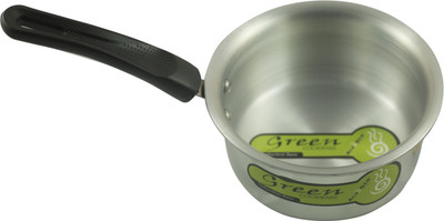 

Alugen Sauce Pan 21 cm diameter(Aluminium, Induction Bottom), Silver