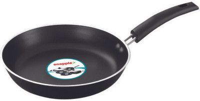 

Snapple Fry Pan 24 cm diameter(Aluminium, Non-stick), Black