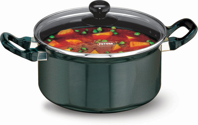 Hawkins Futura Cook-n-Serve with Glass Lid Pot 3 L(Aluminium, Non-stick) available at flipkart for Rs.1425