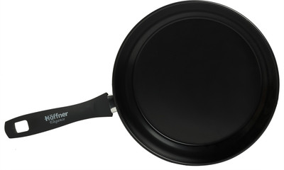 

Hoffner Non Stick Frying Pan 24cm (1424) Fry Pan 24 cm diameter(Steel, Non-stick, Induction Bottom), Black