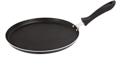 

Bright Home Appliances Tawa 27 cm diameter(Aluminium, Non-stick), Black
