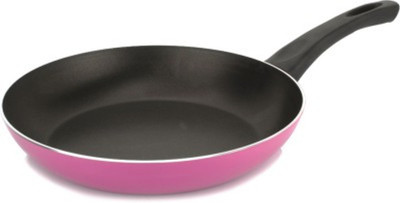 

Pigeon Mio Fry Pan 24 cm diameter(Aluminium, Non-stick, Induction Bottom), Pink