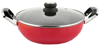 9% OFF on Black Diamond Bottom with Glass Lid Kadhai 26 cm with Lid(Aluminium, Non-stick, Induction Bottom) 9% OFF on Black Diamond Bottom with Glass Lid Kadhai 26 cm with Lid(Aluminium, Non-stick, Induction Bottom)