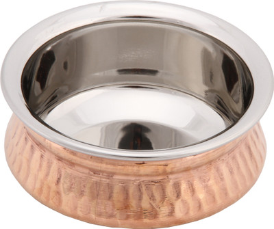 

Bhalaria Copper Outside SS Inside Handi 0.25 L(Stainless Steel)