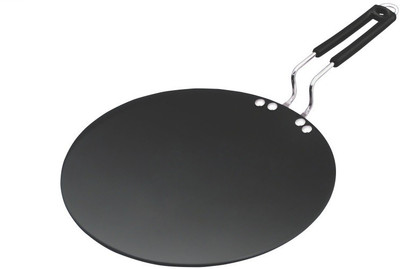 

Aristo Hard Anodized Tawa 28 cm diameter(Aluminium), Black