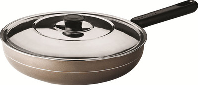 

RECON Unichef Fry Pan 25 cm diameter(Aluminium, Non-stick), Grey