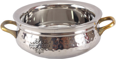 IndianArtVilla Handi 0.7 L(Stainless Steel)