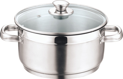 

Vinod Two Tone Pot 2.3 L with Lid(Stainless Steel)