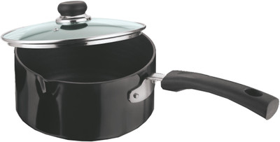 5% OFF on Vinod 14 cm Sauce Pan with Glass Lid Sauce Pan 0 cm diameter with Lid 1 L capacity(Hard Anodised, Non-stick) 5% OFF on Vinod 14 cm Sauce Pan with Glass Lid Sauce Pan 0 cm diameter with Lid 1 L capacity(Hard Anodised, Non-stick)
