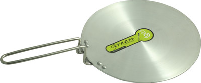 

Alugen GCT-010 Tawa 25 cm diameter(Aluminium, Induction Bottom), Silver