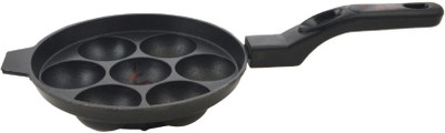 

Buyer non stick appam 7 cavities Pot 0.5 L(Aluminium, Non-stick), Black