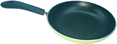 

Peach 2.4mm Nonstick Taper Fry Pan 21 cm diameter(Aluminium, Non-stick), Green