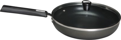 Buy Nirlep Ilfp 24 With Lid Fry Pan 24 Cm Diameter With Lid Glass