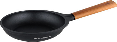 

Wonderchef Wonderchef Caesar 18cm Fry Pan - 0.9L Fry Pan 18 cm diameter(Aluminium, Non-stick, Induction Bottom), Black