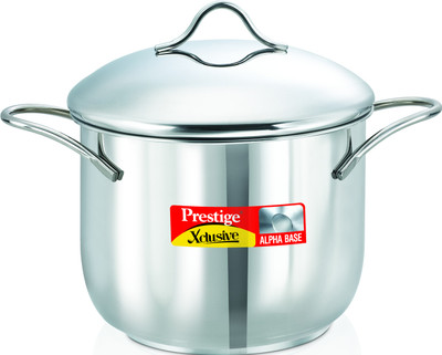 

Prestige Xclusive Alpha Pot 1.2 L with Lid(Stainless Steel, Induction Bottom)