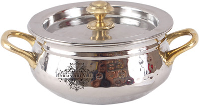 

IndianArtVilla Handi 0.4 L(Stainless Steel)