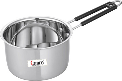 

Camro Sauce Pan 14 cm diameter(Stainless Steel), Silver